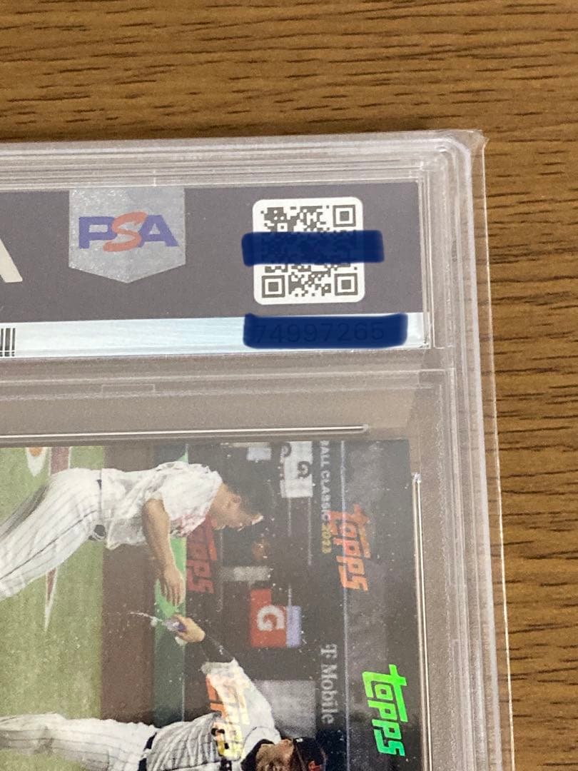 PSA 10 WBC 2023 メキシコ戦 村上選手サヨナラヒットトレカ