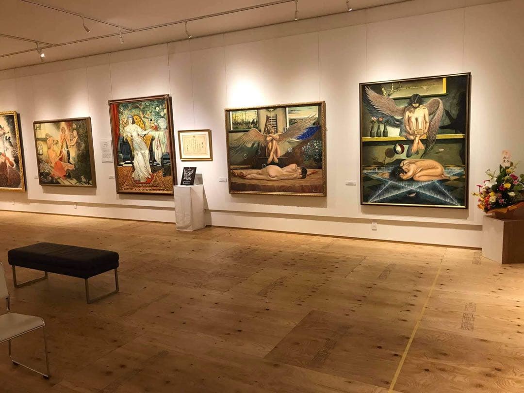 水彩画 花瓶の花 田村誠司「無題」