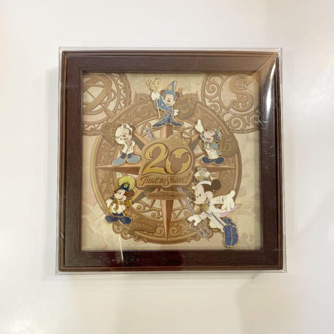 ディズニーシー 20周年　タイムトゥシャイン　ピンバッジセット