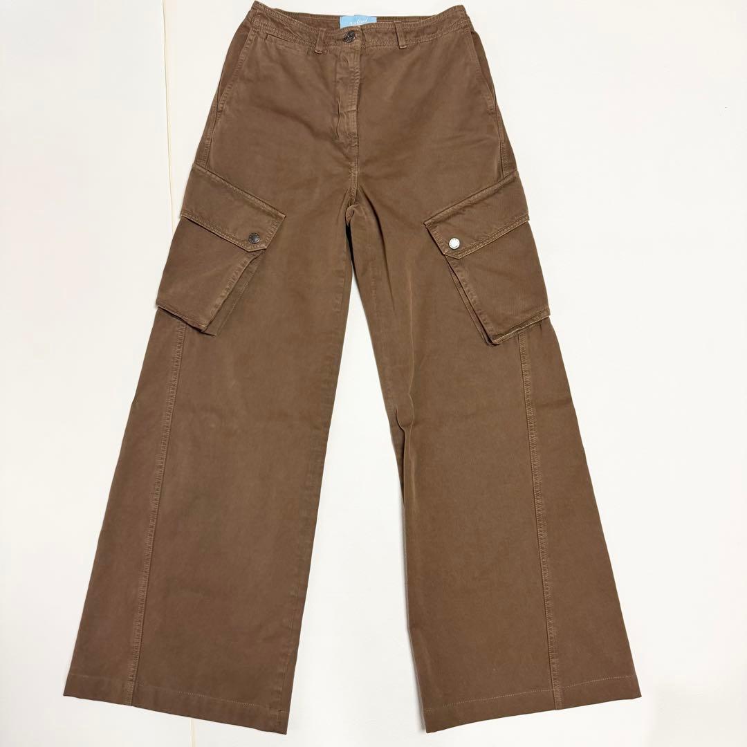極美品♡マックスマーラ　ウイークエンド　ブラウン ワークパンツ　カーゴパンツ