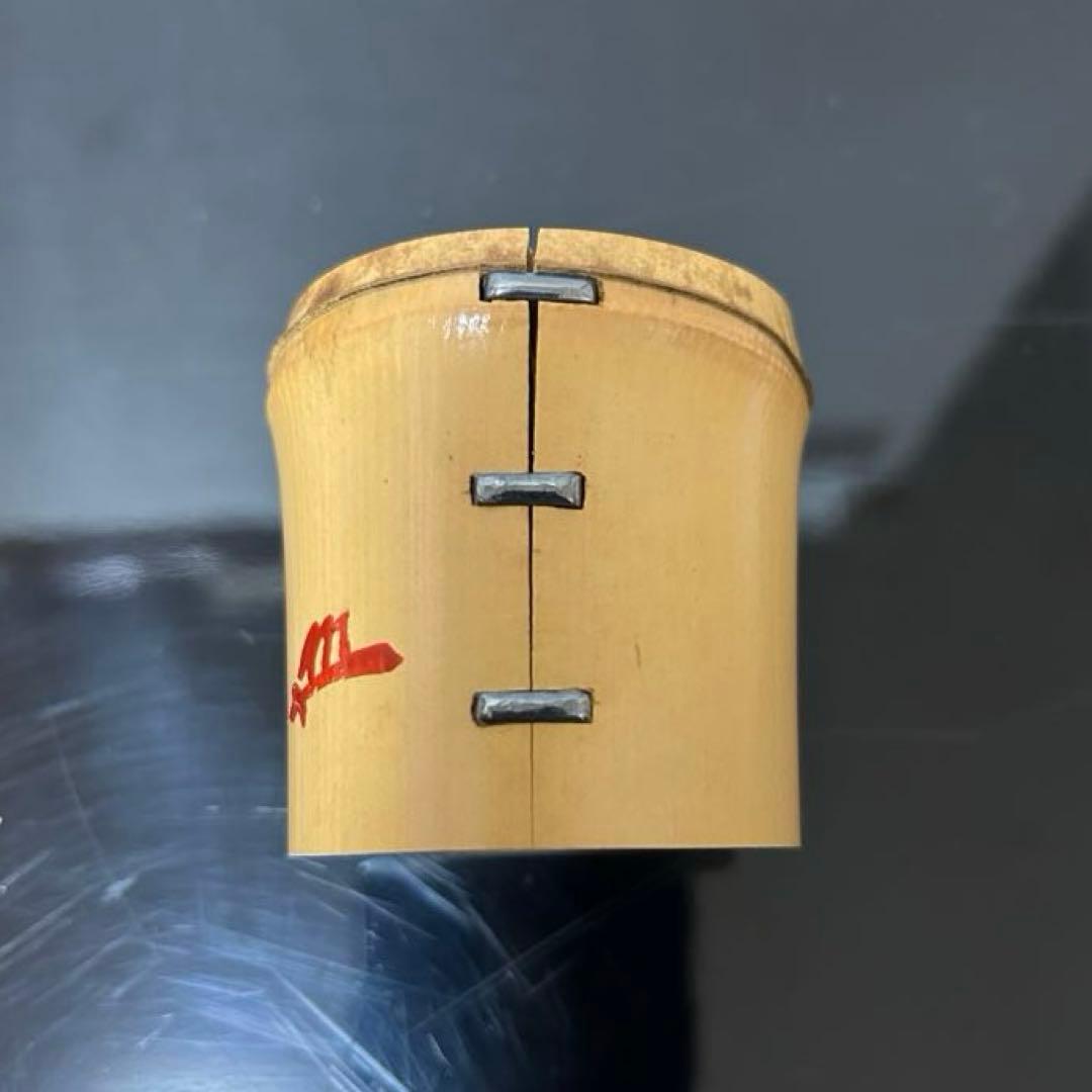 鵬雲斎竹一双蓋置　茶道具懐石茶箱坐忘斎淡々斎即中斎七事式水屋道具茶碗水指香合棗