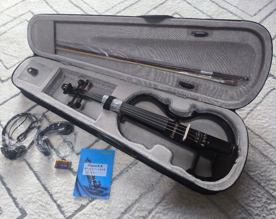 サイレントバイオリン ブラック 4弦