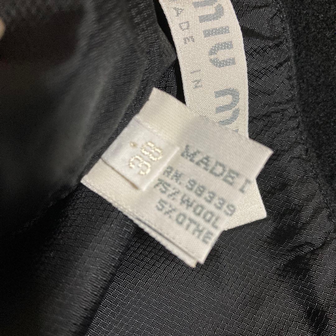 90s miu miu ミュウミュウ 99aw アーカイブ スカート 白タグ