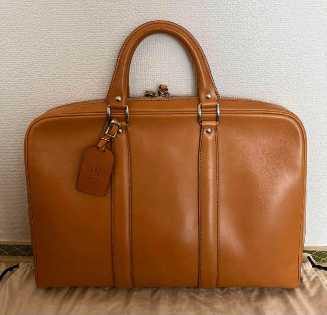 ブ*ジ様 PORTER レザー トートバッグ キャメル