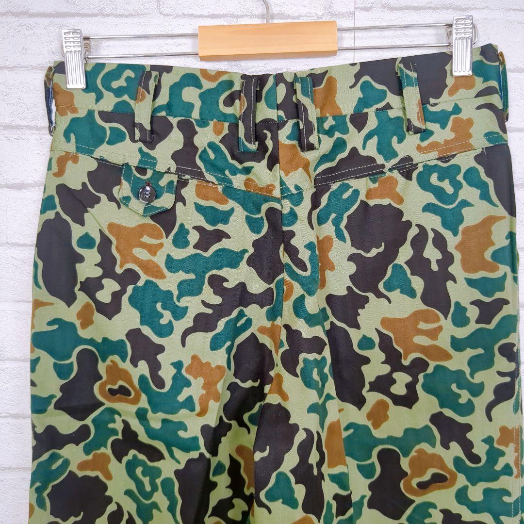 迷彩　カモフラ　セットアップ　上下　ミリタリー　戦闘服　軍服　シャツ　パンツ