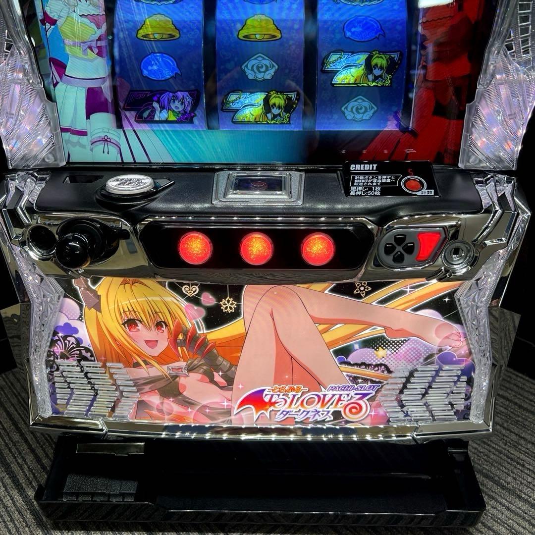 スマスロ「ToLOVEるダークネス・ダークネス(ヤミ)パネル」パチスロ実機
