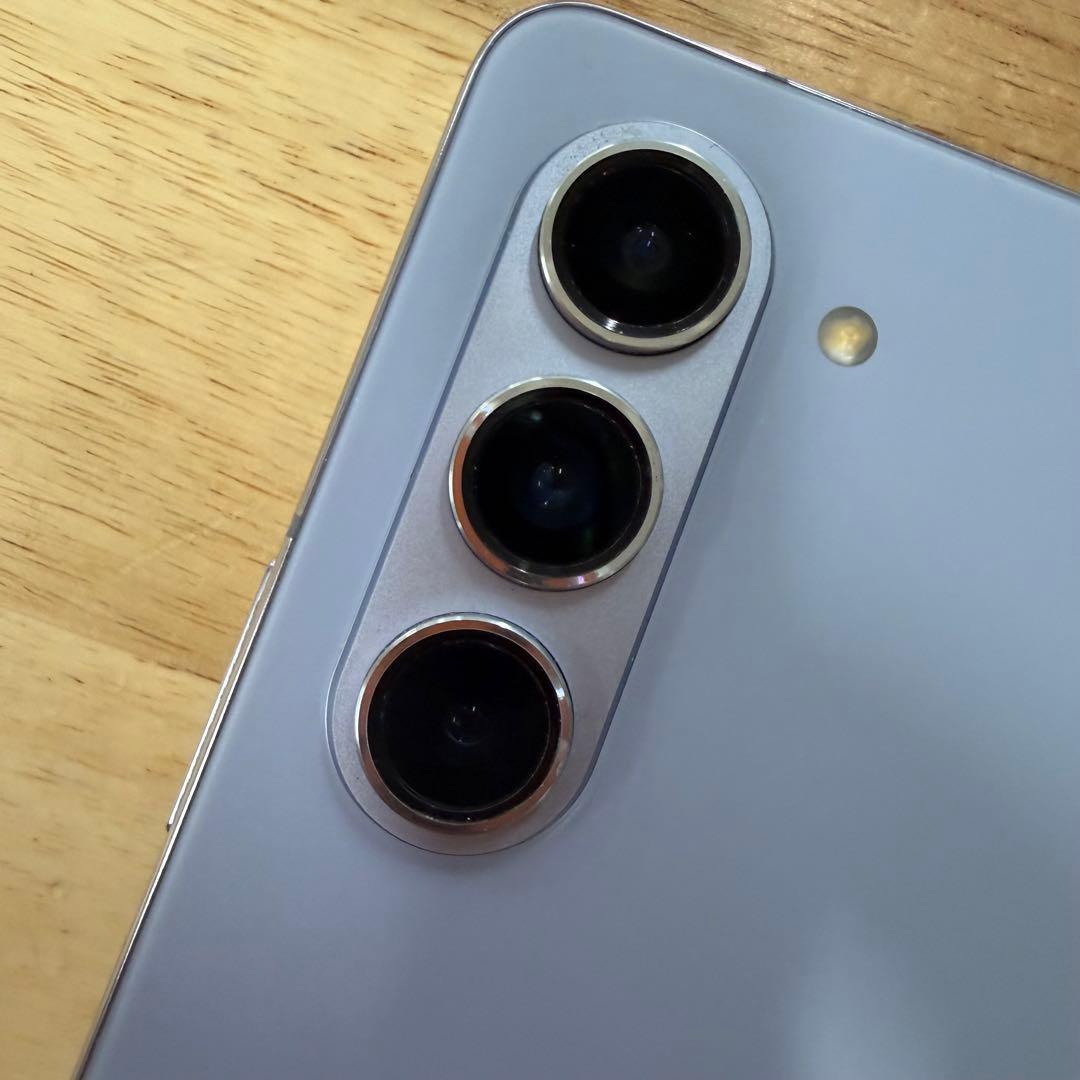 超美品 Galaxy fold5 512GB アイシーブルー韓国