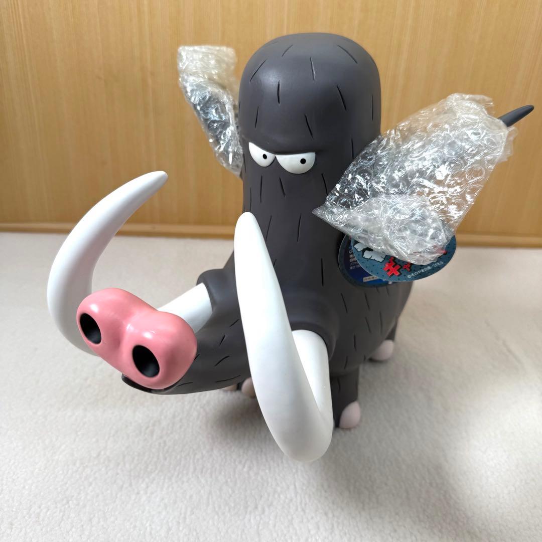 はじめ人間　ギャートルズ　マンモ　ソフビ　フィギア　タグ付き