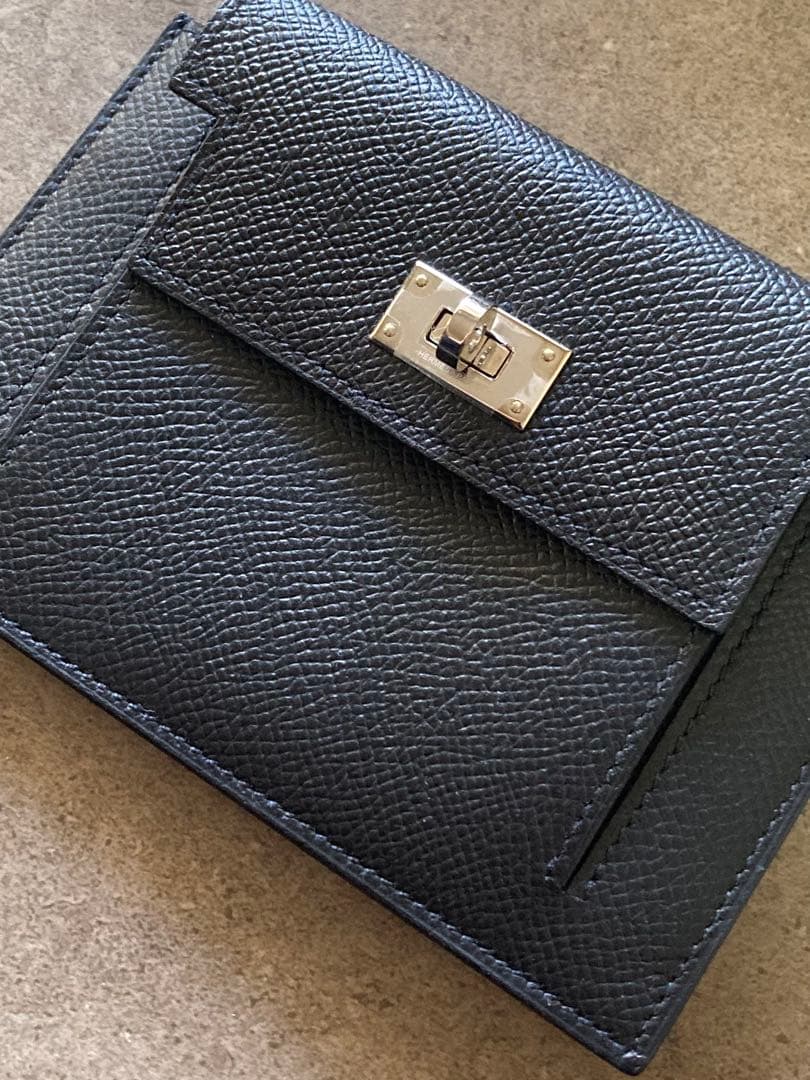 【HERMES】美品 エルメス ケリーポケット コンパクト ブラック 2020年