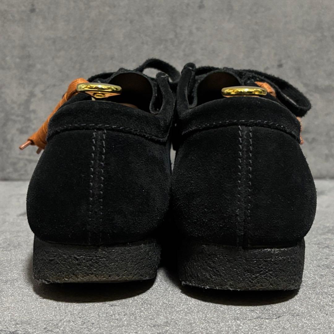 極美品　クラークスオリジナルズ　ワラビー　モカシン　ブラック　スエード　2223