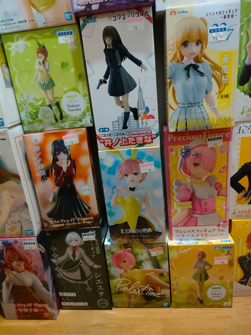 美少女フィギュア　45個　まとめ売り　纏め売り　プライズ　1番くじ