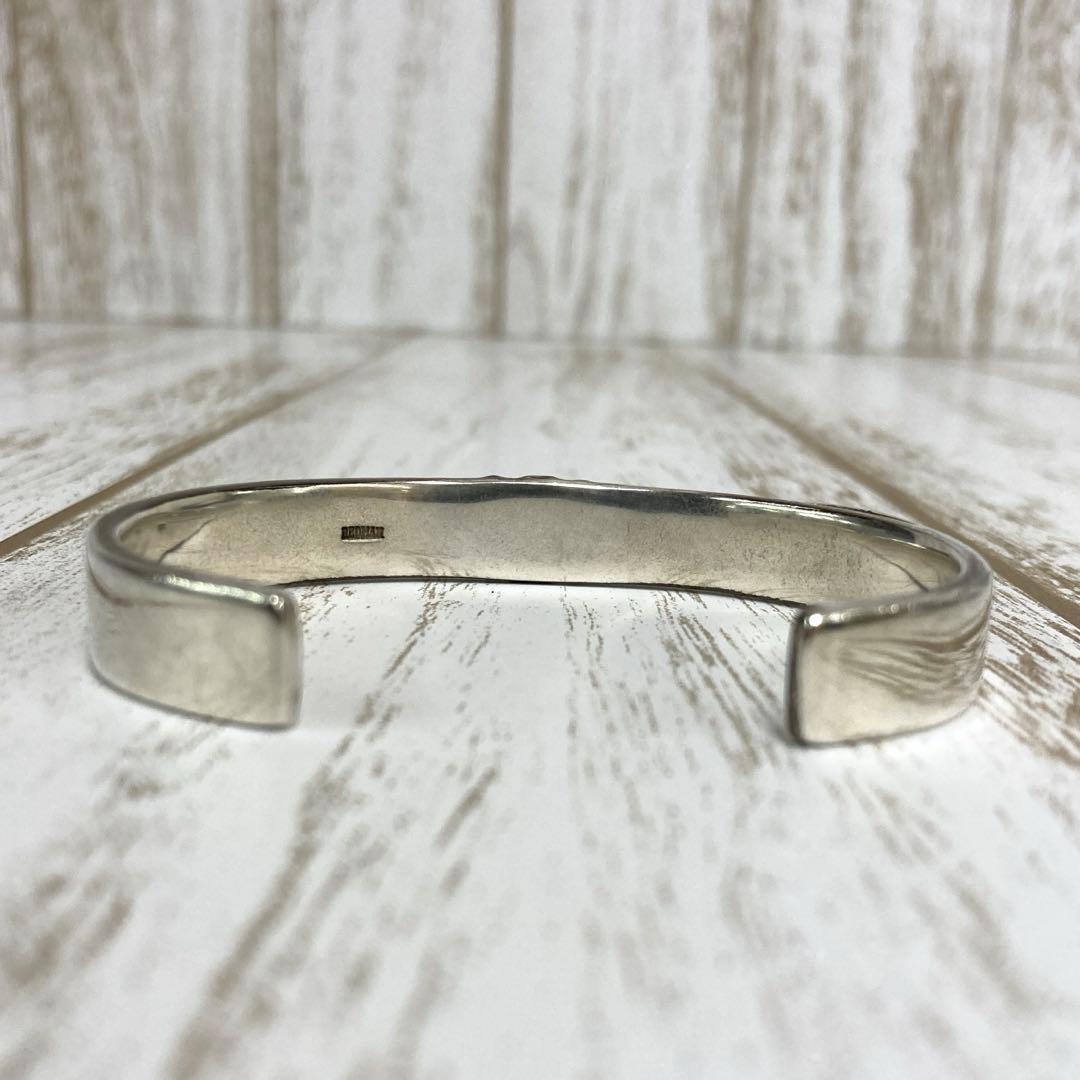 ra-2154) RED MAN レッドマン シンボルフェザーバングル シルバー