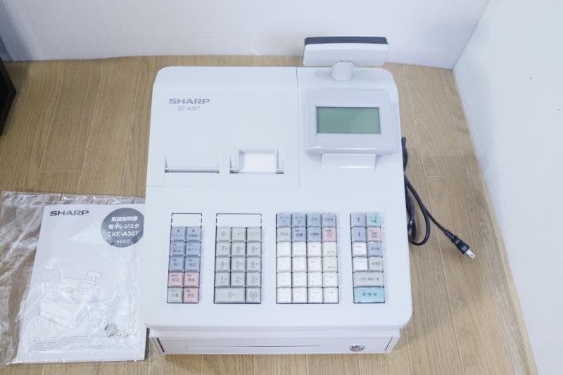 美品◆シャープ　電子レジスタ<XE-A307>