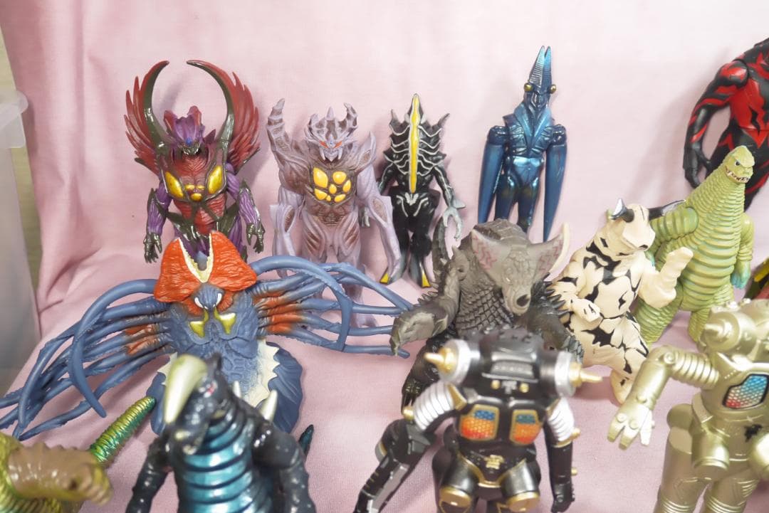 ウルトラ怪獣シリーズ　怪獣　ソフビ　55体