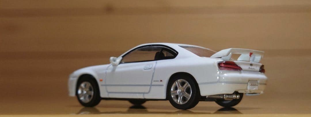 DIECAST MASTERSミニカー1/64日産シルビア S15 ホワイト新品