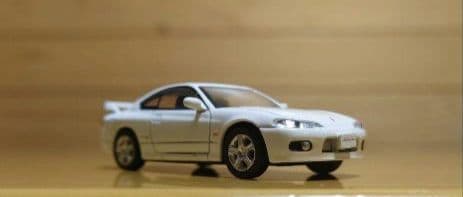 DIECAST MASTERSミニカー1/64日産シルビア S15 ホワイト新品