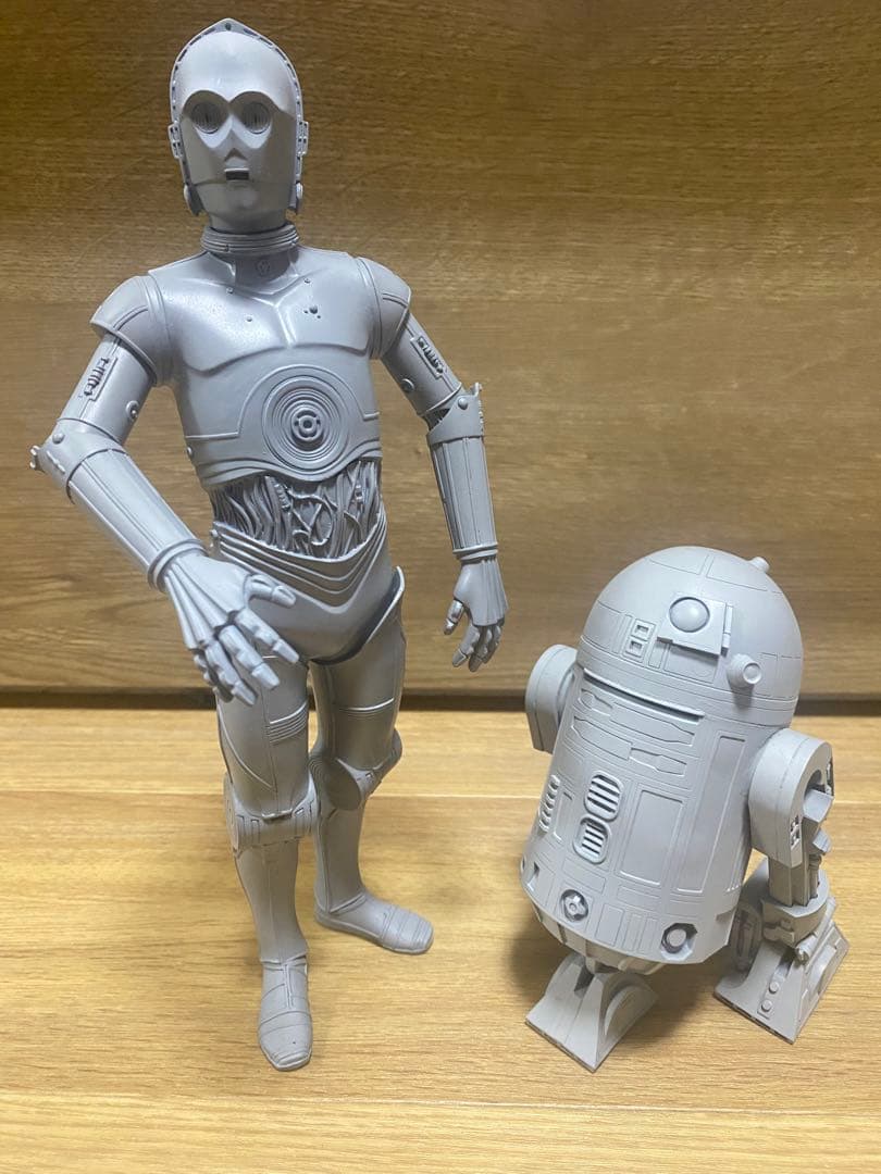 海洋堂 スターウォーズ C-3PO R2-D2 1/6フィギュア ガレージキット