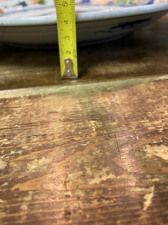 古伊万里　大皿　龍　手描き　骨董　飾り皿