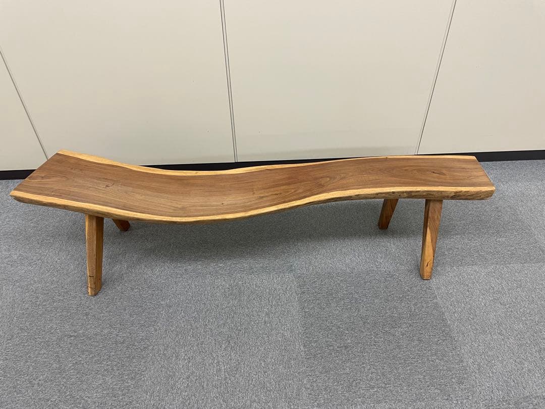 最終価格です。アジアン家具　一枚板のベンチ