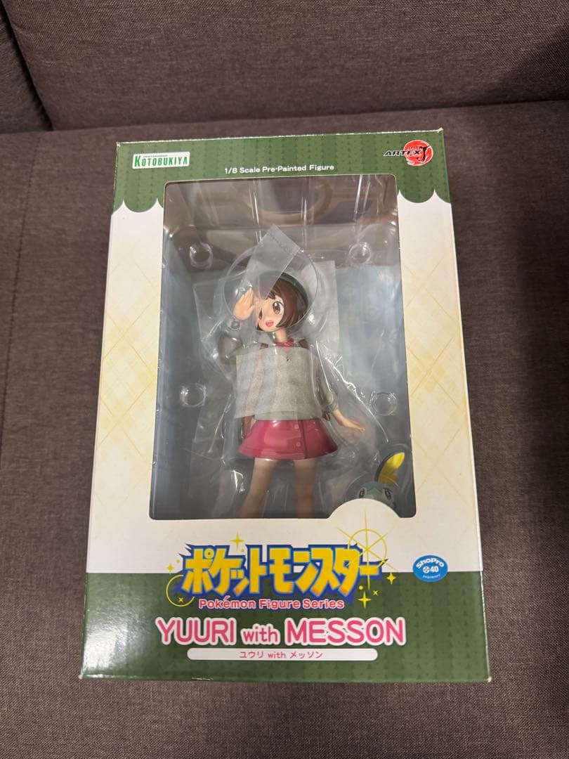 ポケモン フィギュア ユウリwith メッソン1/8 色紙