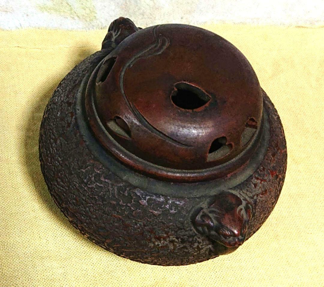 備前焼 香炉 木箱付き
