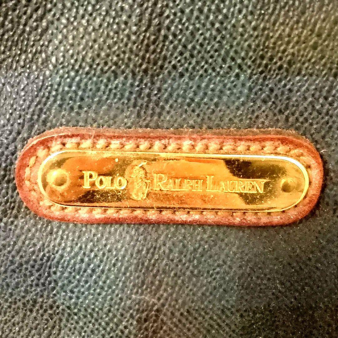 こ*う様 【ポロラルフローレン】ボストンバッグ グリーン・ネイビー チェック柄