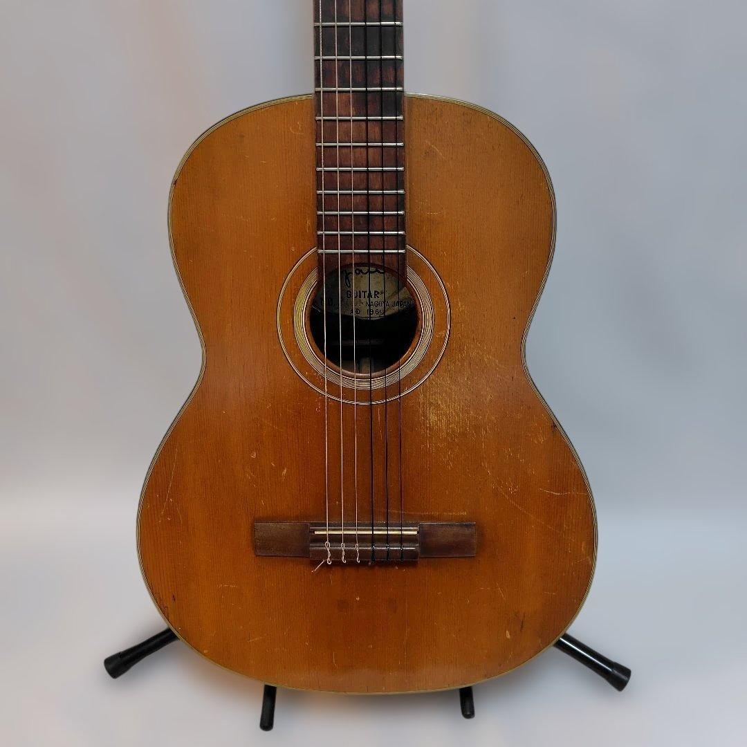 【希少ビンテージ】1960年代製Yairi アコースティックギター 手工品