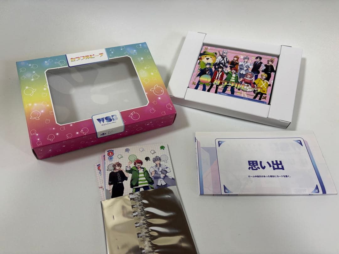 ☆なつ☆カラフルピーチ ヴァイスシュヴァルツ スタートデッキ からぴち