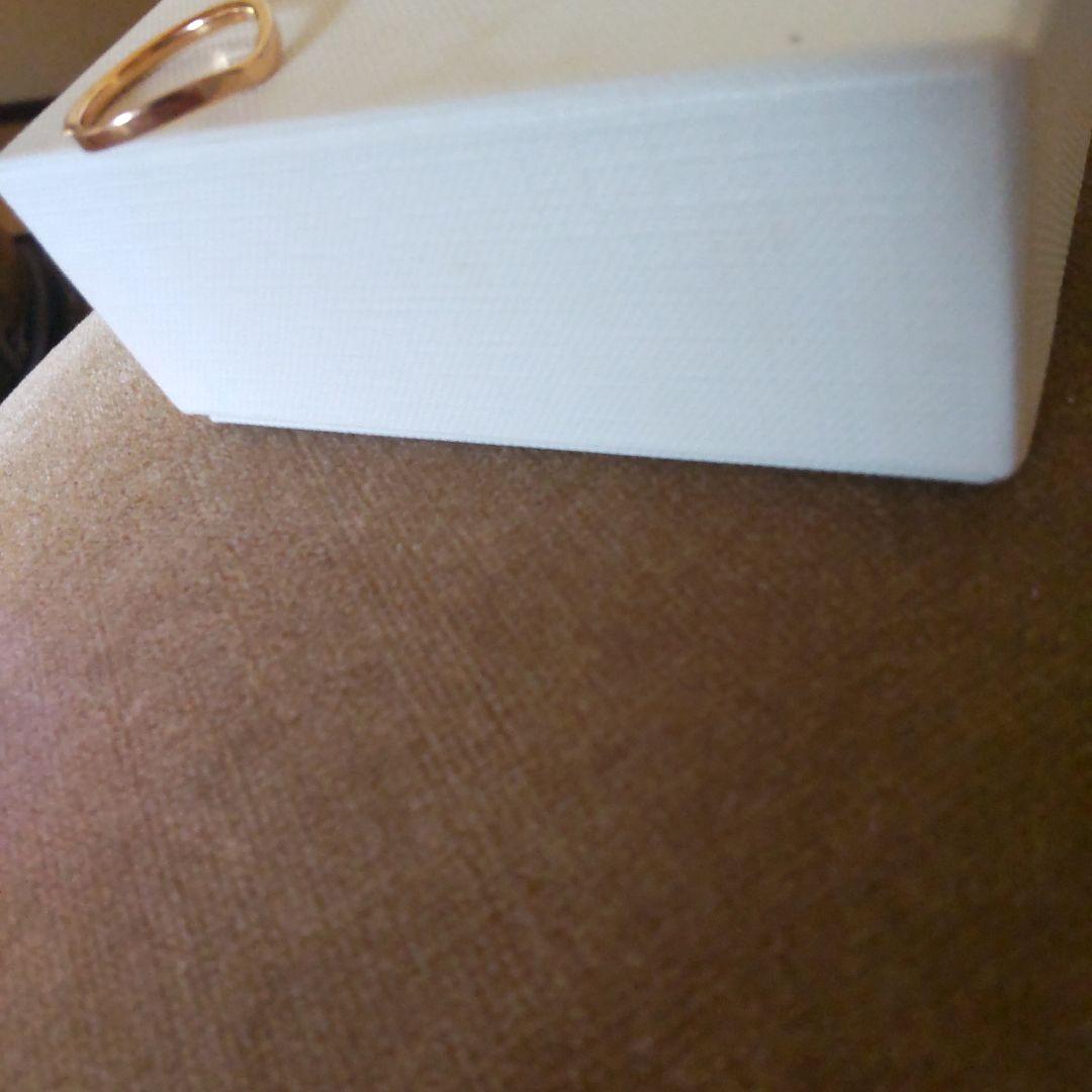 ウェ―ブ・リング750、K18男女兼用