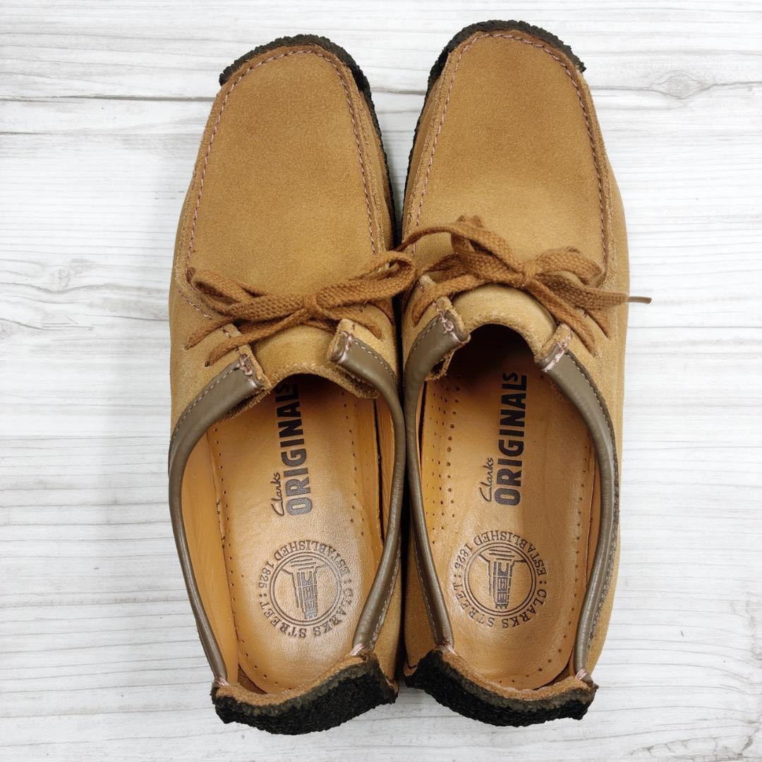 クラークス　オリジナルズ ナタリー スウェード ベージュ UK8
