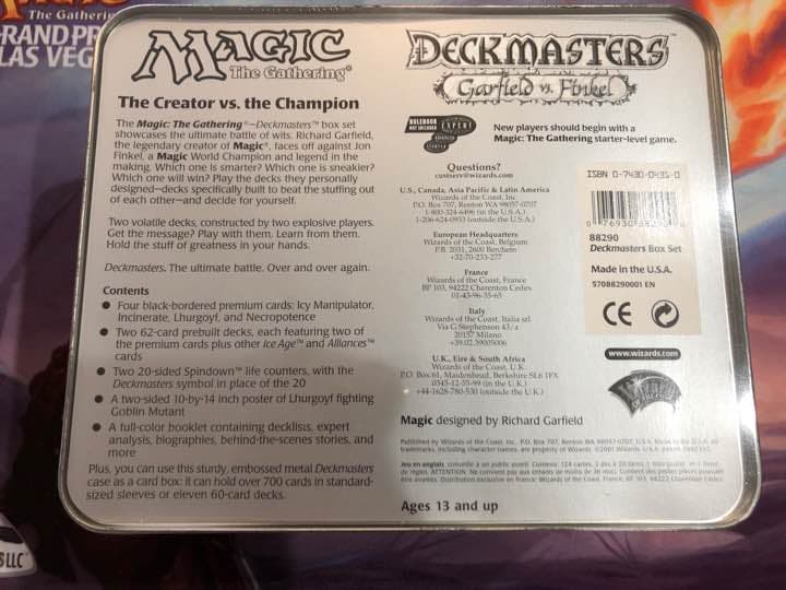 MTG Deck Masters 新品未開封