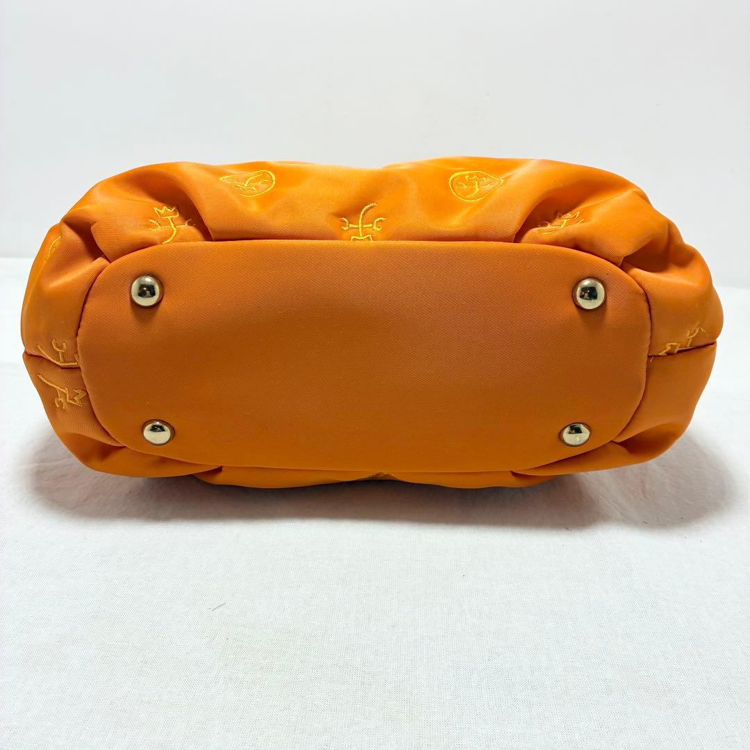 【新品】カステルバジャック　2wayバッグ　ナイロンバッグ　オレンジ