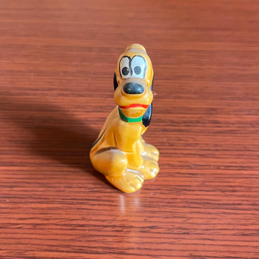 ヴィンテージ ディズニー プルート 陶器 置物 東京ディズニーランド 日本製