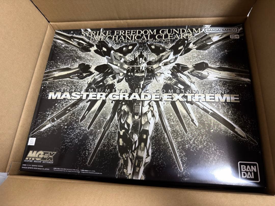 MGEX ストライクフリーダム メカニカルクリア ストフリ ガンダム 1/100