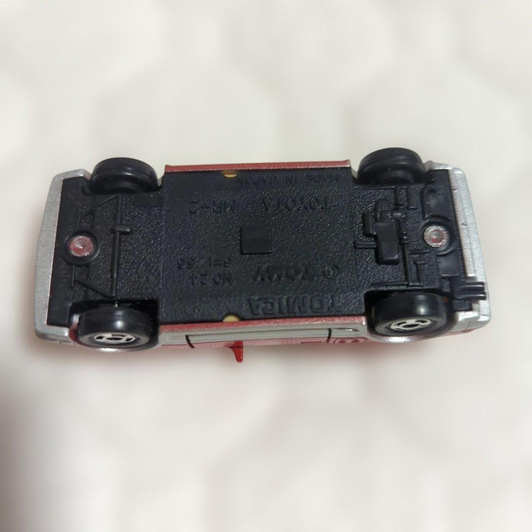 日本製 トミカ 赤箱 MR2 プロトタイプ TOMY NO.24