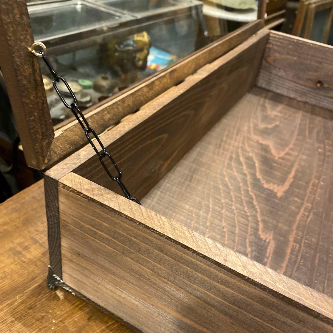 ｂｅｔｔｙ様オーダー　大きめ木製ガラスケース