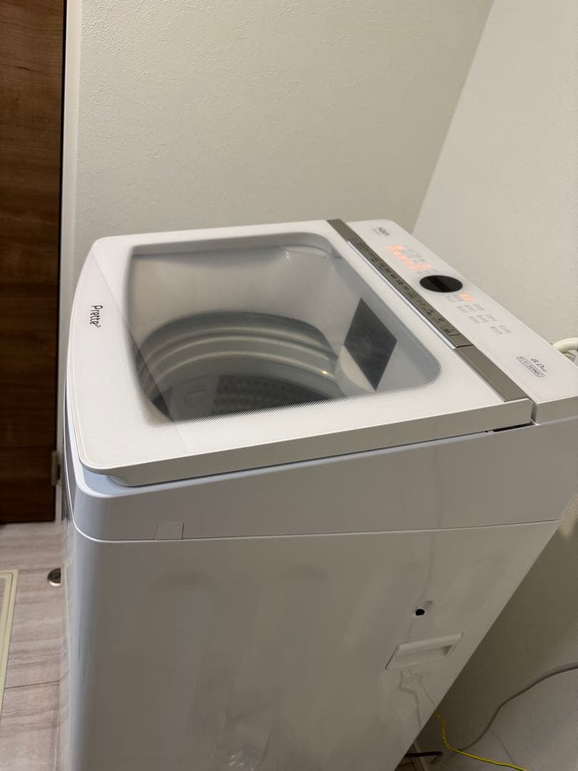 AQUA 洗濯機 AQW-VX8M 8kg 2021年製 洗剤自動投入