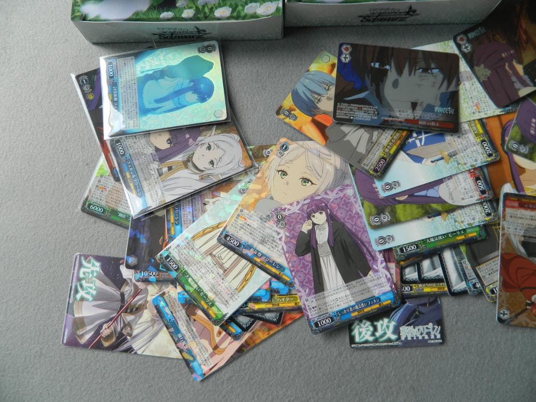 ヴァイスシュバルツ　SP 冬の装い フリーレン サイン入りカードセット