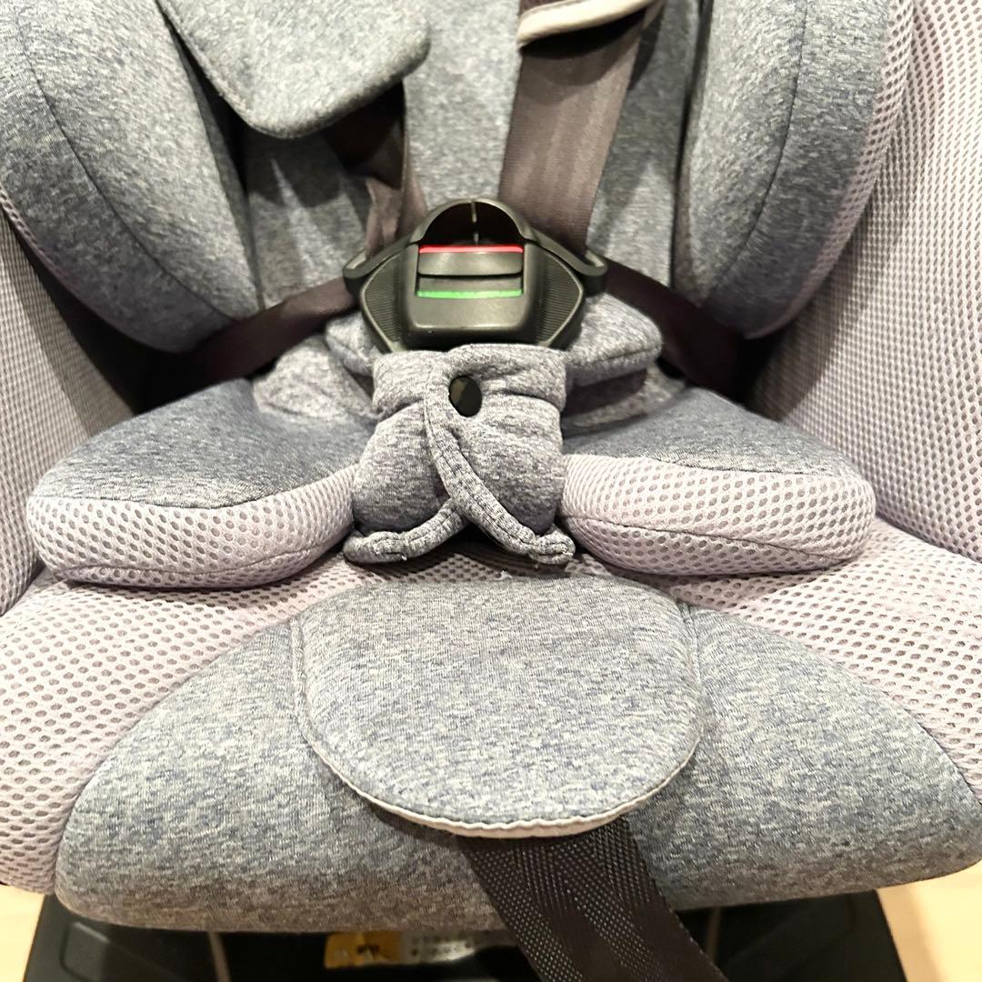 【美品】Aprica クルリラAC ISOFIX /シートベルト対応