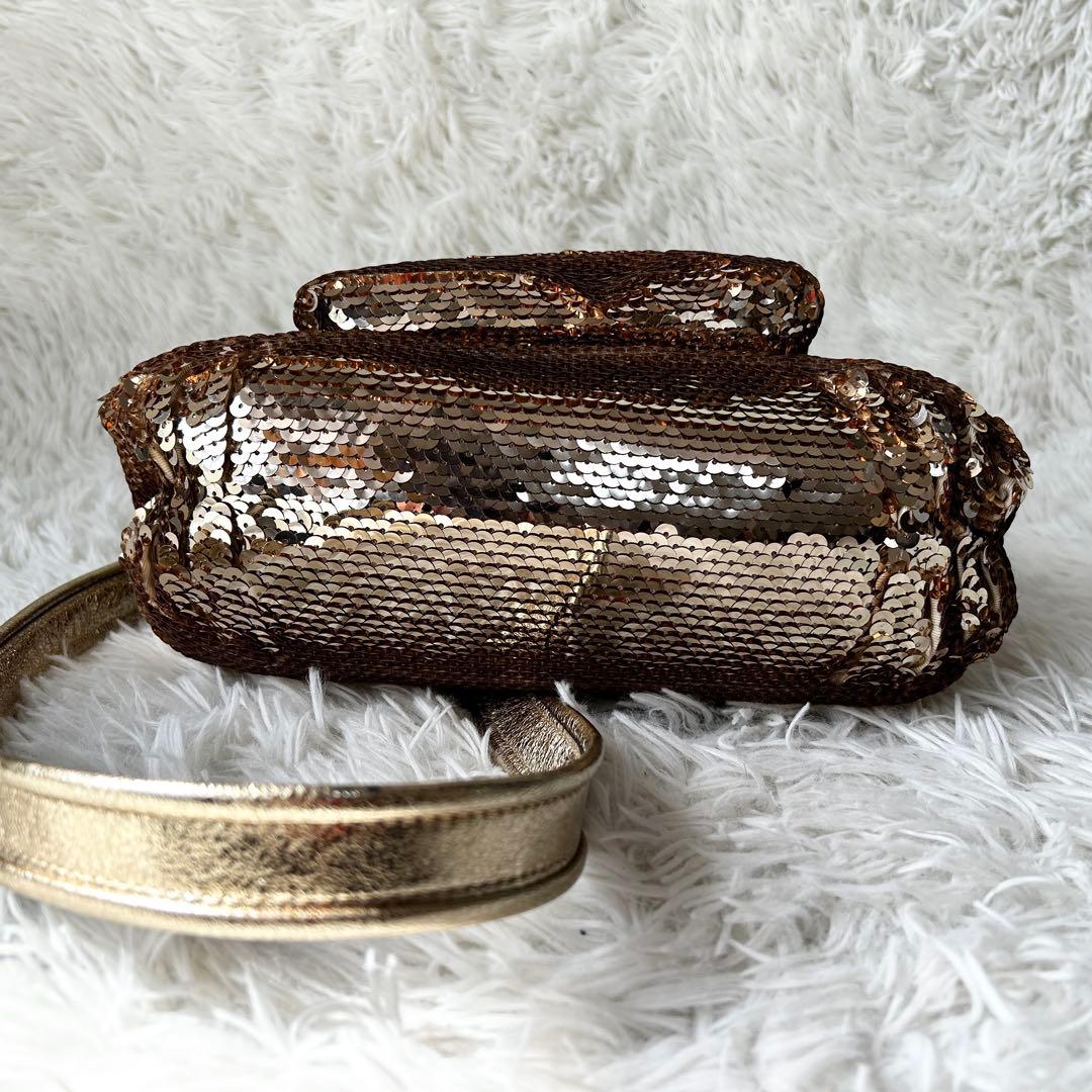 バッグ Rare Coach Poppy Sequin Spotlight 2way