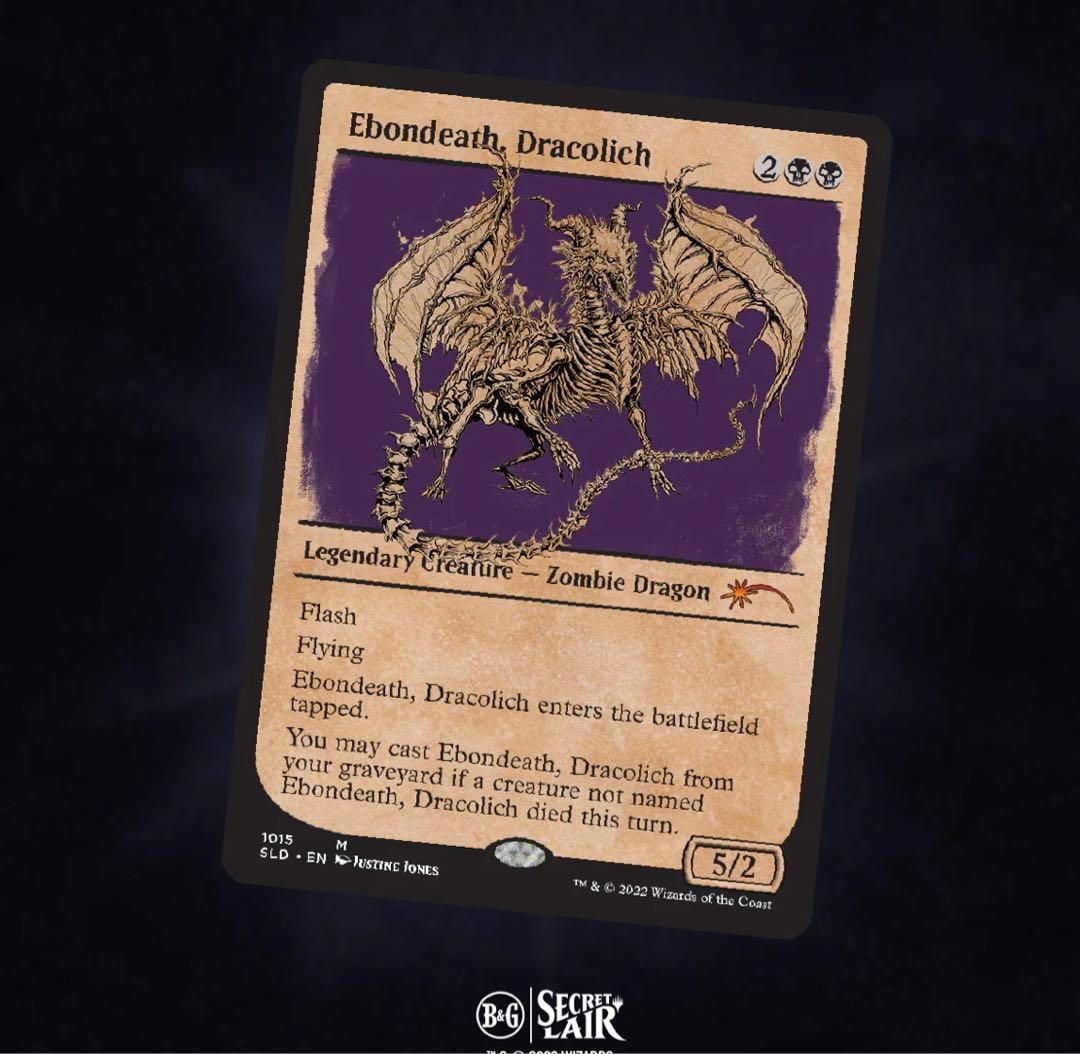 マジック：ザ・ギャザリング MTG secret lair here be dragons 1BOX