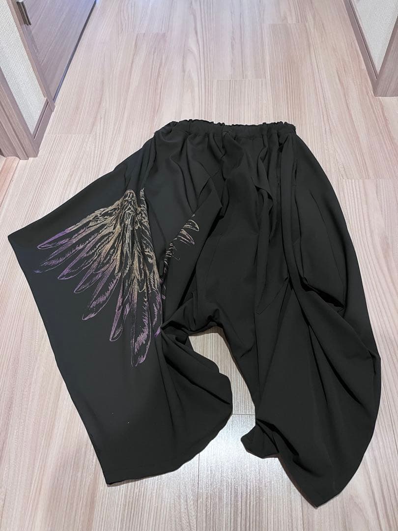 パンツ h.NAOTO Feather Drape Sarrouel Pants