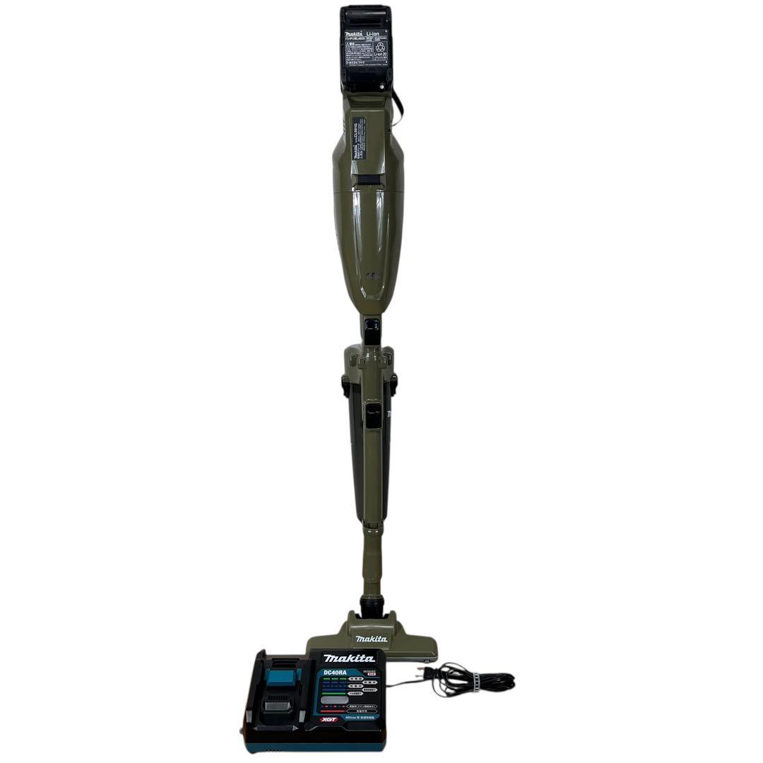 まゆMakita CL001G 掃除機 40Vmax バッテリー&充電器付