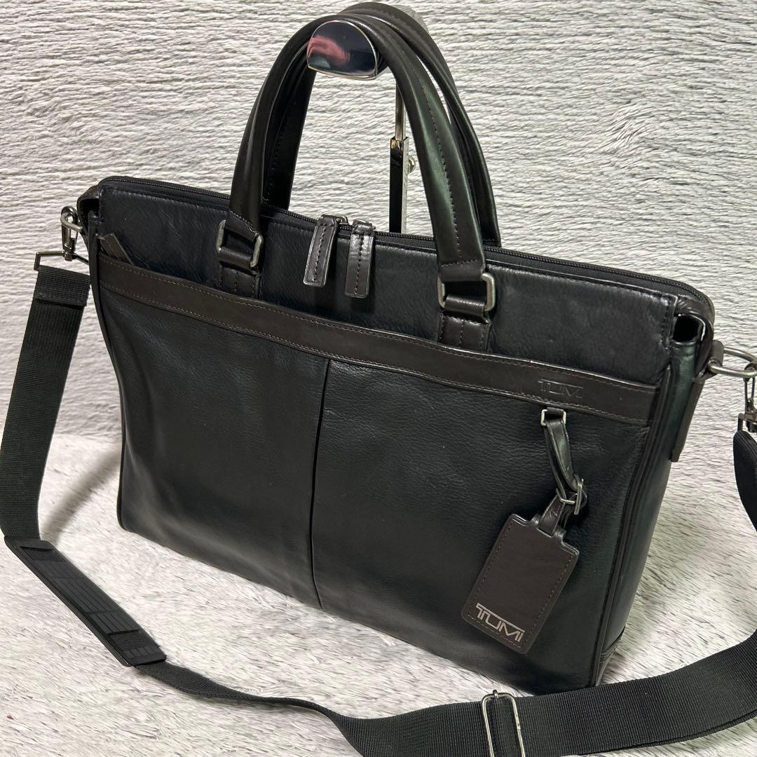 TUMI トゥミ オールレザー ビジネスバッグ 69717 ブリーフケース　本革