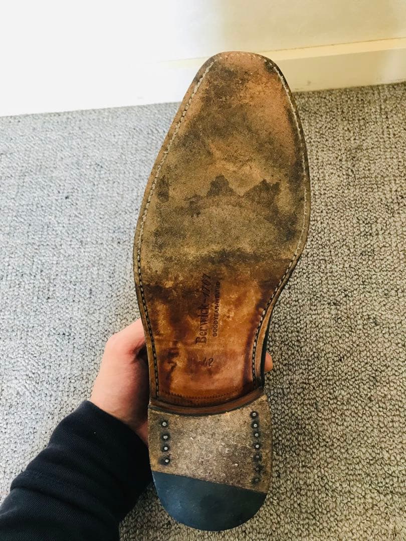 berwick 2875 キャップトゥ　42サイズ