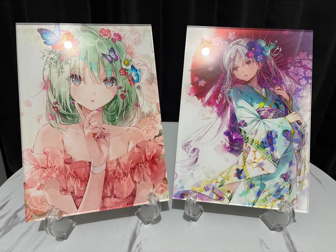 DSマイル 明日、こもれび アクリルボード2点セット