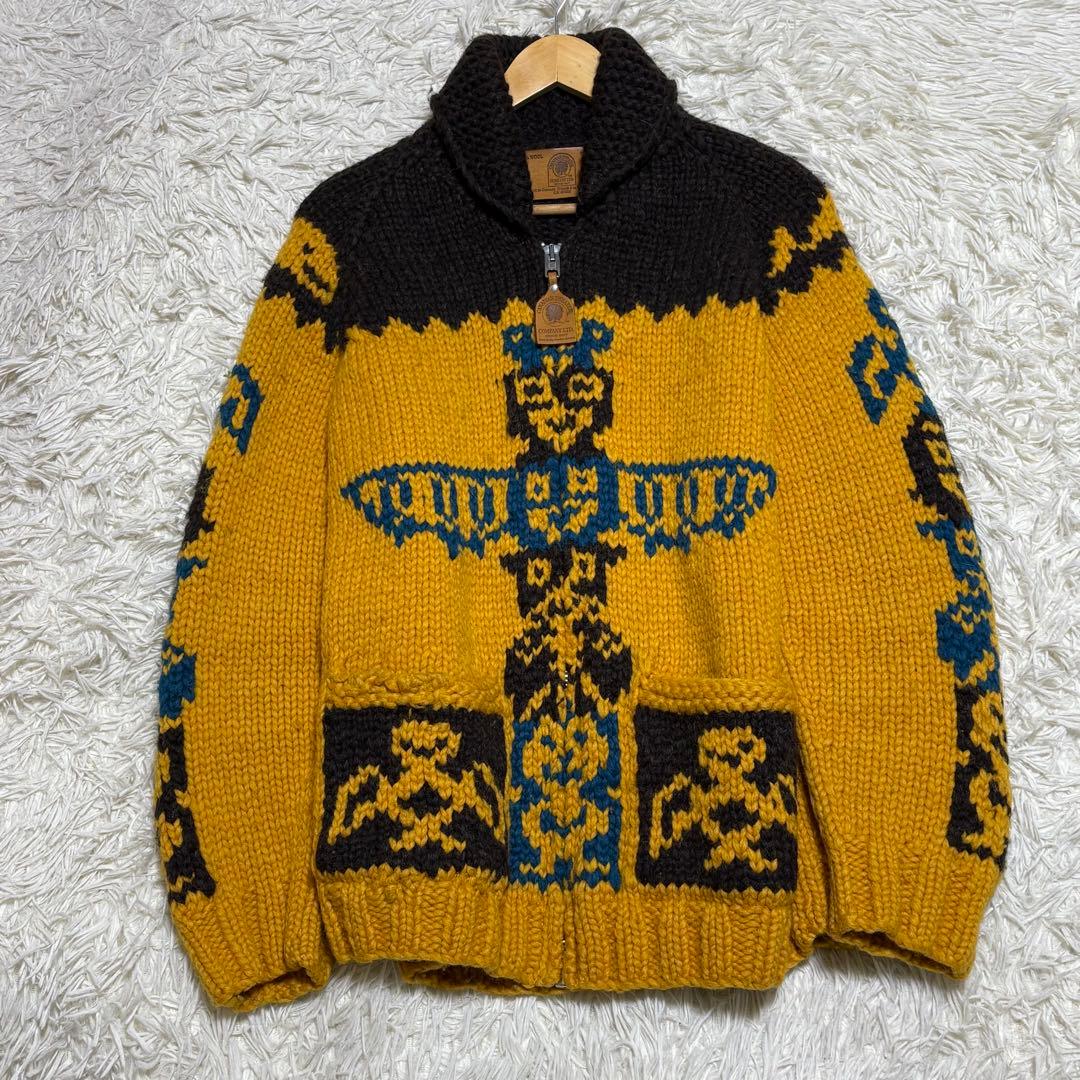 CANADIAN SWEATER カウチンセーター トーテムポール 古着