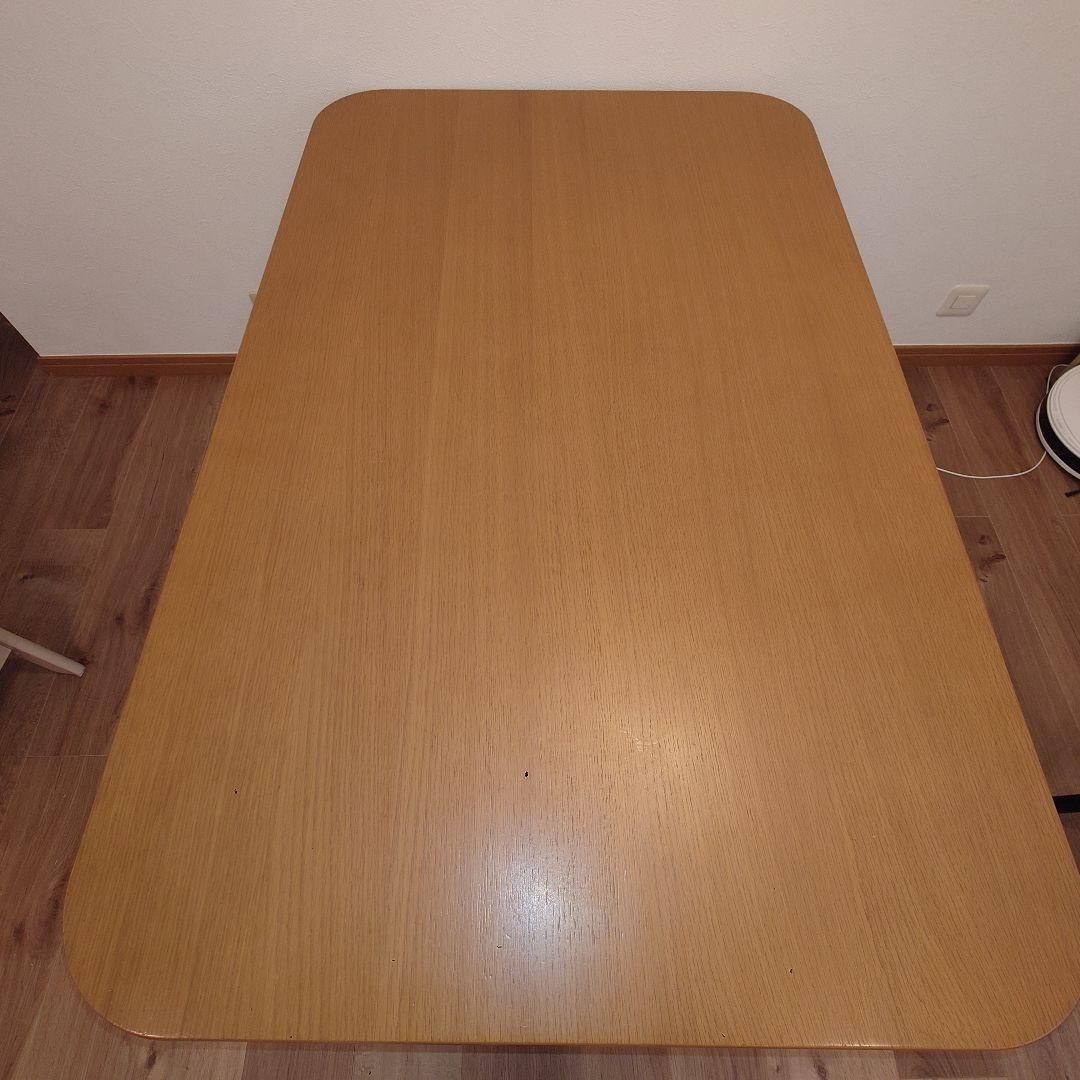 ニトリ　昇降ダイニングテーブル（インテリアシート付き）