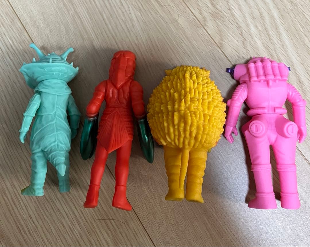 PPIH ドンキ限定 KAIJU COLORS 4体セット　ソフビ