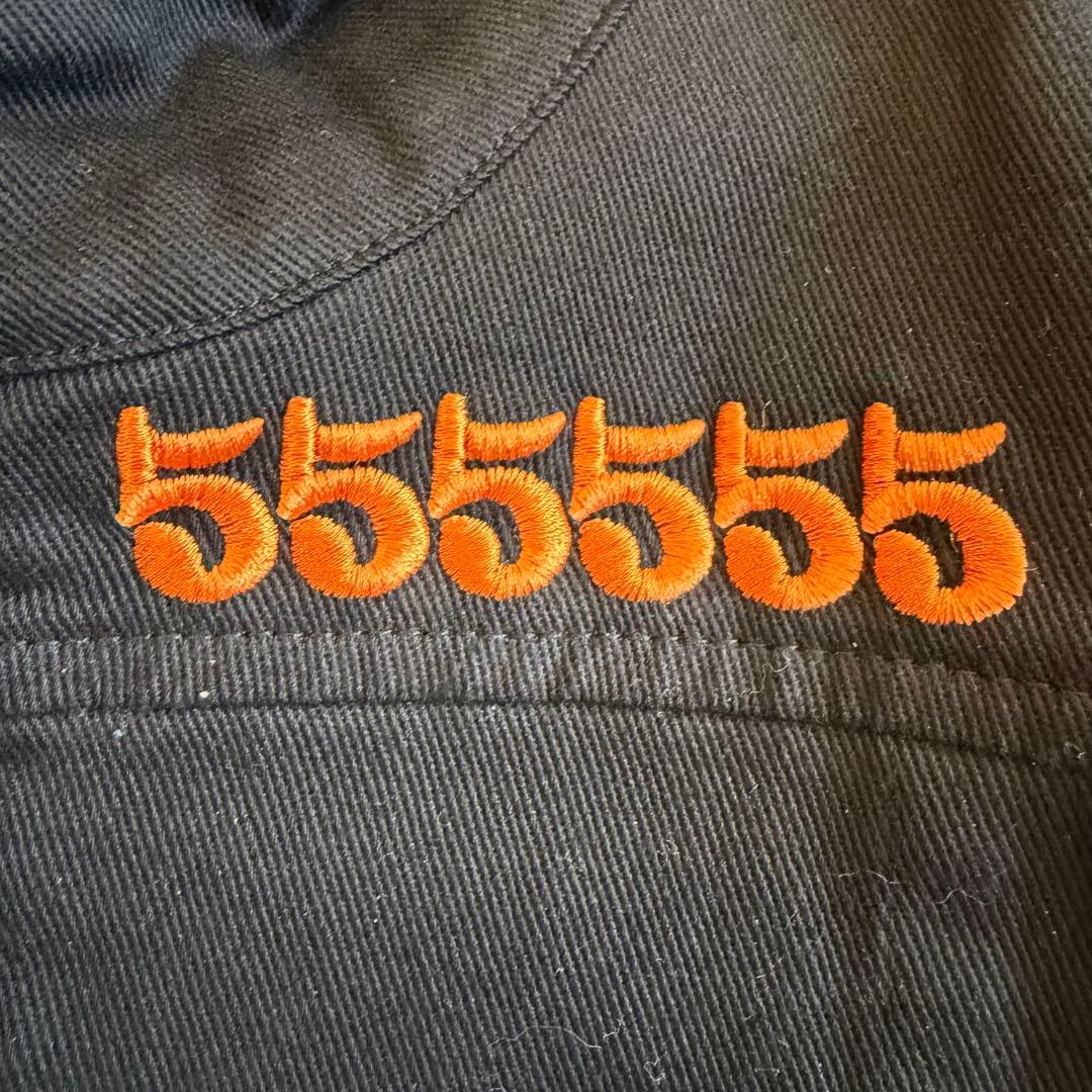 VLONE ヴィーロン Jail Jacket 55555刺繍 ブラック M